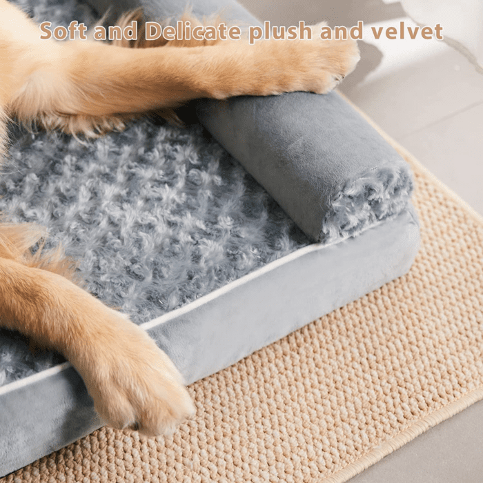 Dog Beds for Large Dogs, Orthopedic Dog Bed for Medium Large Dogs,Big Waterproof Couch Dog Pet Bed with Removable Washable Cover - Image 5