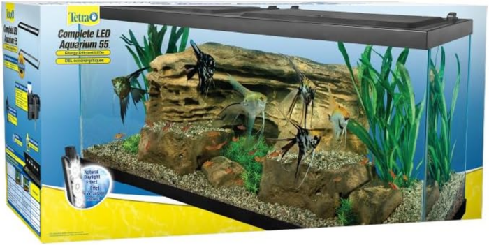 Complete LED Aquarium 55 Gallons, Includes LED Lighting, Filtration, Heater and Accessories - Image 5