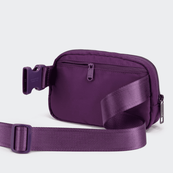 Cross Body Fanny Pack for Women, Fashion Waist Packs, Crossbody Bags, Belt Bag with Adjustable Strap (Dahlia). - Image 3