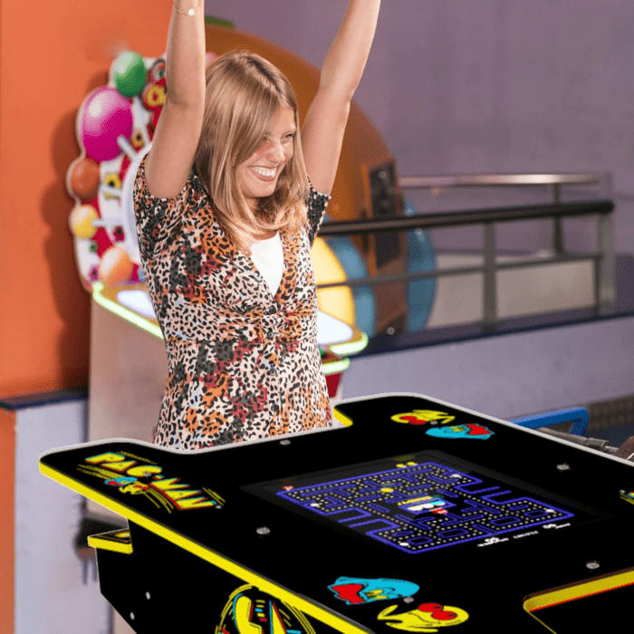 PAC-MAN Arcade Game Table, Full Home Machine, Black Series Edition - Image 3