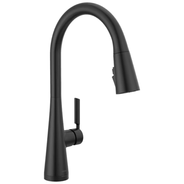 Kylo Touch2O Stainless Steel Single Handle Touch-On Pull-Down Kitchen Faucet with Sprayer (Deck Plate Included) - Image 15