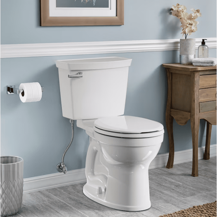 Champion White round Chair Height Soft Close 2-Piece Toilet 12-In Rough-In 1.6 GPF - Image 3