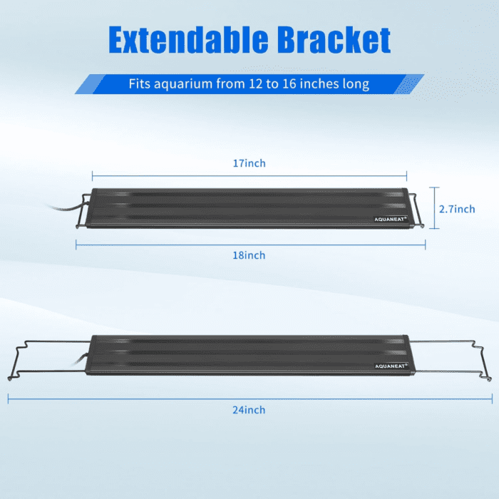 LED Aquarium Light Full Spectrum for 18 Inch to 24 Inch Fish Tank Light Fresh Water Light - Image 3