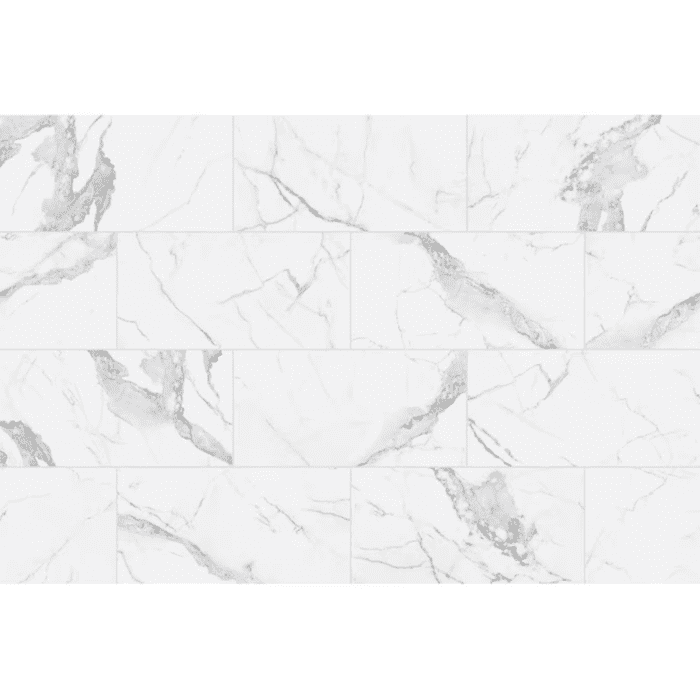 Statuario 12-In X 24-In Polished Porcelain Marble Look Floor and Wall Tile (1.93-Sq. Ft/ Piece) - Image 18