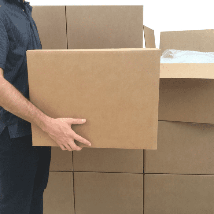 Large Moving Boxes (6 Pack) 20X20X15-Inches Packing Cardboard Box - Image 9