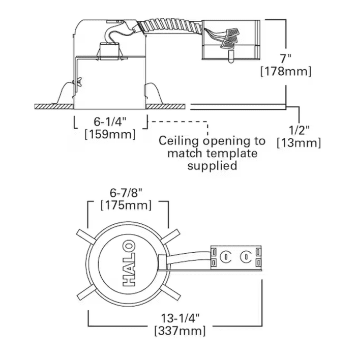 Remodel Ic 6-In Recessed Light Housing - Image 3