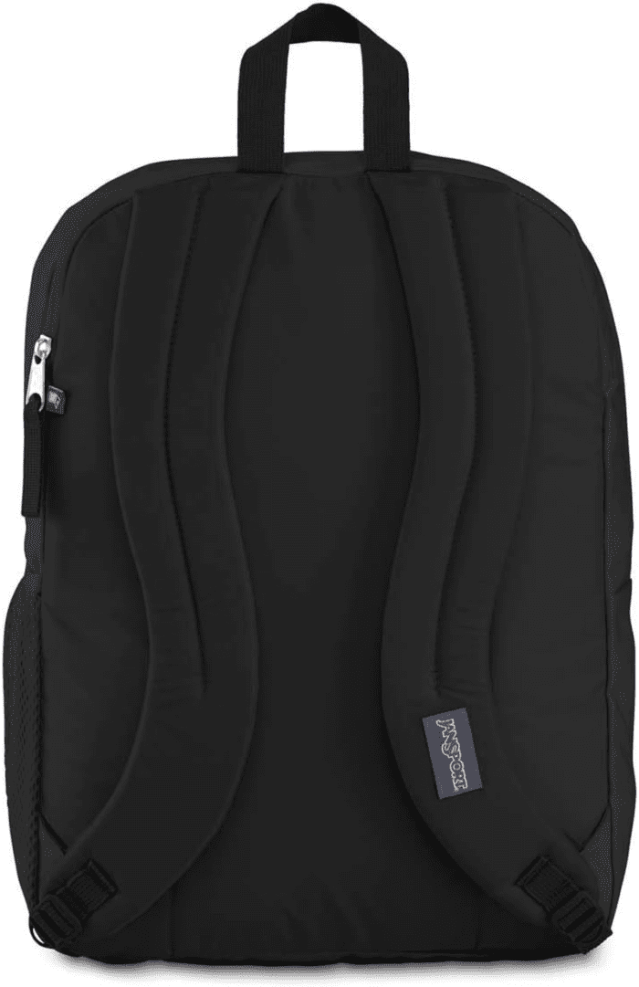 Laptop Backpack - Computer Bag with 2 Compartments, Ergonomic Shoulder Straps, 15” Laptop Sleeve, Haul Handle - Book Rucksack - Black - Image 2