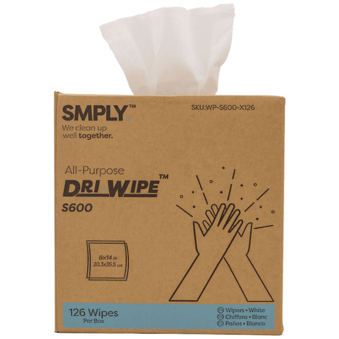 SMPLY All Purpose Dri-Wipe S600 10-Pack Non-Woven Fiber Cloth