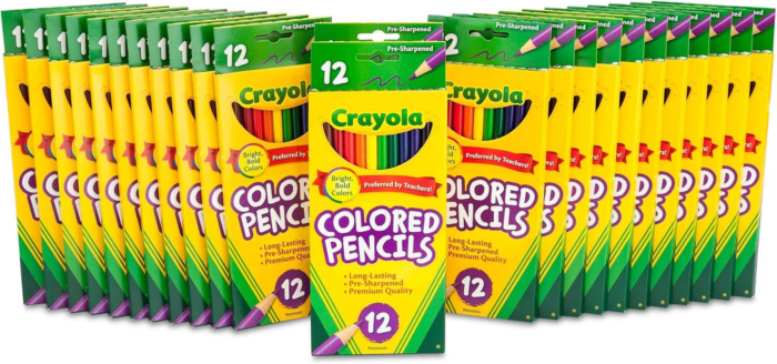 Bulk Colored Pencils for Kids (24Pk), Back to School Supplies for Teachers, Teacher Classroom Must Haves, 12 Colors [Amazon Exclusive] - Image 5