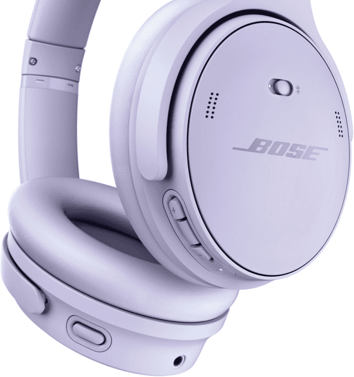 Quietcomfort Wireless Noise Cancelling Headphones, Bluetooth over Ear Headphones with up to 24 Hours of Battery Life, Chilled Lilac - Limited Edition Color - Image 5