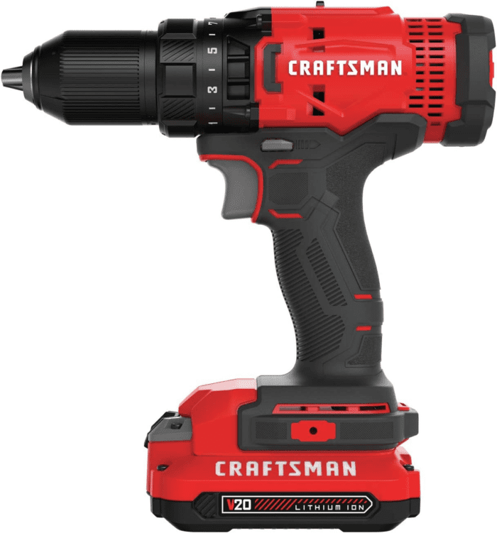 V20 Cordless Drill/Driver Kit, 1/2 Inch, Battery and Charger Included (CMCD700C1) - Image 10