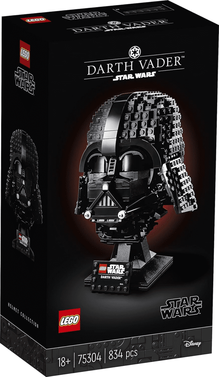 Star Wars Darth Vader Helmet Building Set, Mask Model Kit for Adults to Build and Display, Collectible Star Wars Home Décor, Gift Idea for Classic Star Wars Fans, 75304