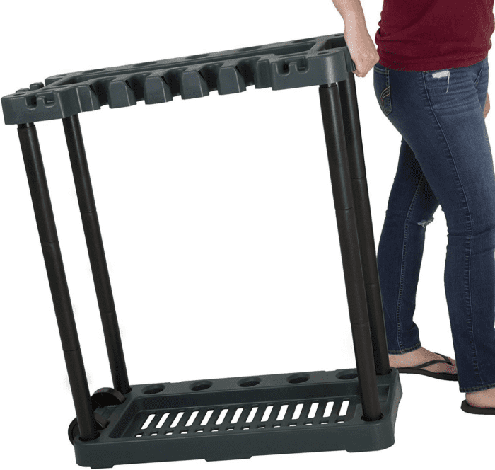 Garden Tool Organizer - Utility Rack, Holds Yard Tools - Garage Organizers and Storage Home Essentials by  - 40 Yard Tools, UNIT - Image 5