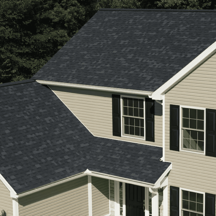 Oakridge AR Onyx Black Laminated Architectural Roof Shingles (32.8-Sq Ft per Bundle) - Image 2