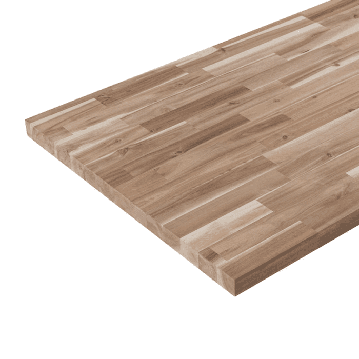 6-Ft X 39-In X 1.5-In Finger-Jointed Natural Acacia Butcher Block Countertop