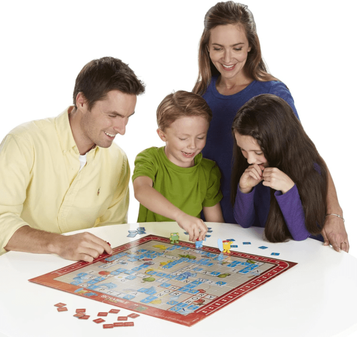 Scrabble Junior Board Game | 2-4 Players | Family Educational Word Games for Kids | Back to School Gifts for Classroom | Ages 5+ - Image 7