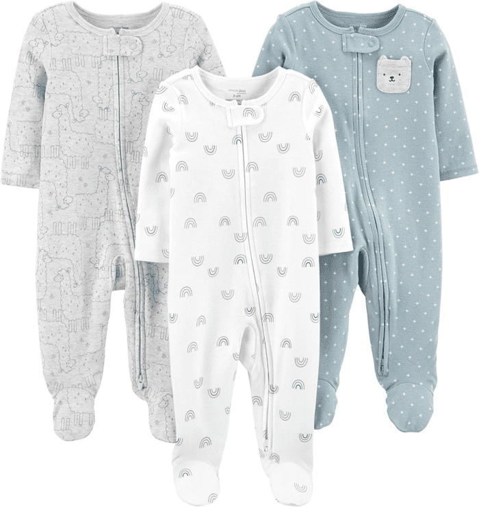 Baby 3-Pack Neutral Sleep and Play