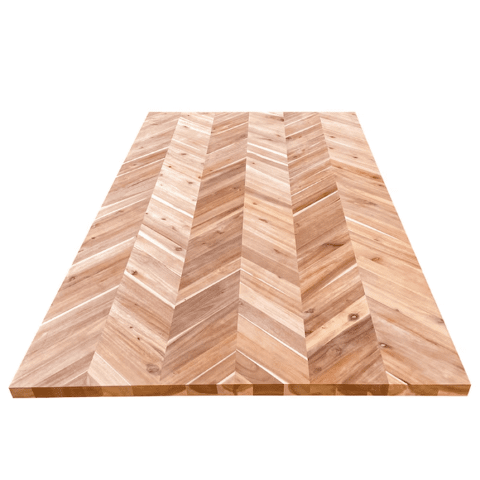 6-Ft X 39-In X 1.5-In Natural Chevron Acacia Butcher Block Countertop - Image 13