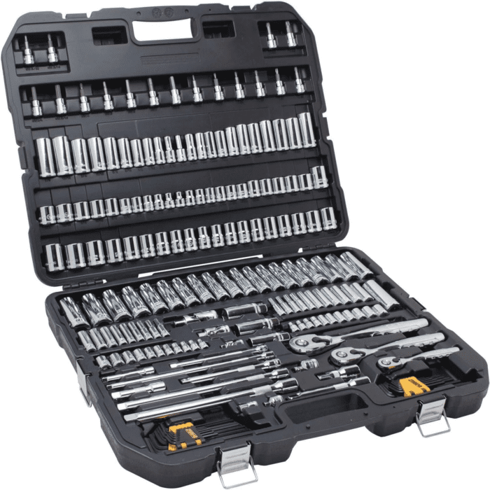 Mechanics Tool Set, SAE and Metric, 1/2, 1/4, 3/8 Drive Sizes, 192-Piece (DWMT75049) - Image 7