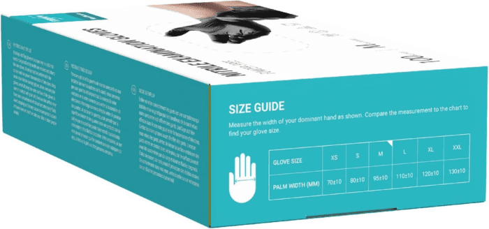 Nitrile Examination Gloves, Pack of 100 - Image 6