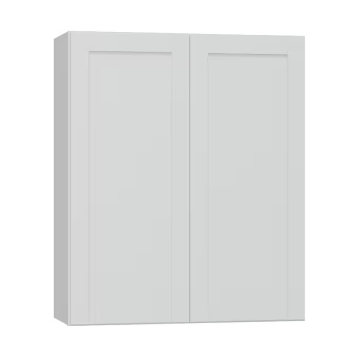 Arcadia 30-In W X 30-In H X 12-In D White Wall Fully Assembled Cabinet (Recessed Panel Shaker Door Style) - Image 26