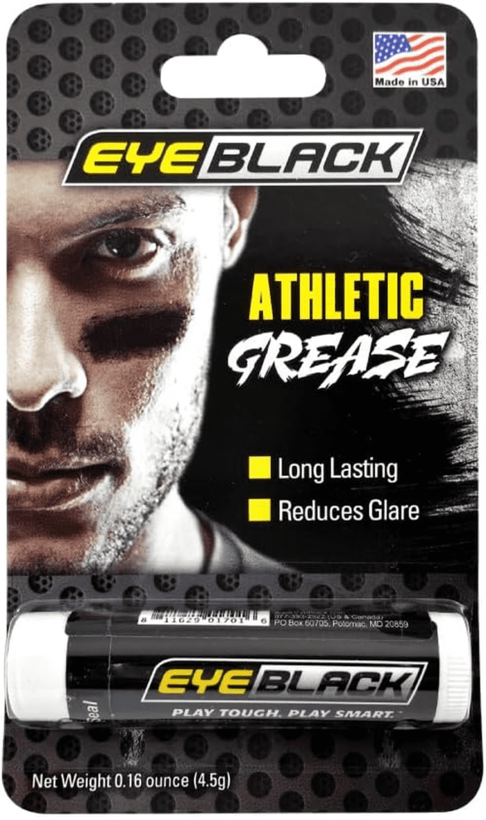 Anti-Glare under Eye Black Sports Grease Stick for Pro Performance - Softball, Football, Baseball, Soccer, Cheer, Volleyball – Tailgate, Championship, Playoffs, Game Day - 1 Stick - Image 5