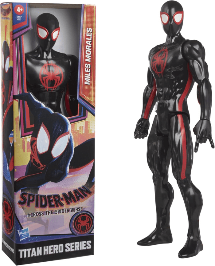 Spider-Man Miles Morales Toy, 12-Inch-Scale Spider-Man: across the Spider-Verse Action Figure, Ages 4 and Up - Image 3