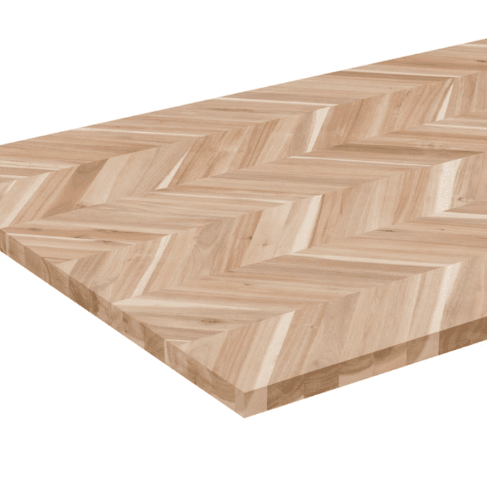 6-Ft X 39-In X 1.5-In Natural Chevron Acacia Butcher Block Countertop - Image 11