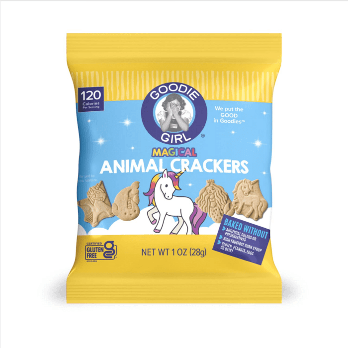 Goodie Girl, Magical Gluten Free Animal Crackers Snack Packs | Gluten Free, Peanut Free, Dairy Free, Egg Free | 120 Calories Each (Pack of 10) - Image 2