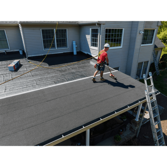 Liberty Cap Sheet 3.28-Ft W X 34-Ft L 100-Sq Ft Black Roll Roofing - Image 5