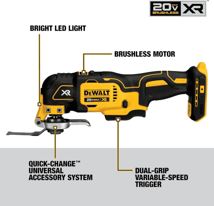 20V MAX Power Tool Combo Kit, 10-Tool Cordless Power Tool Set with 2 Batteries and Charger (DCK1020D2) - Image 5