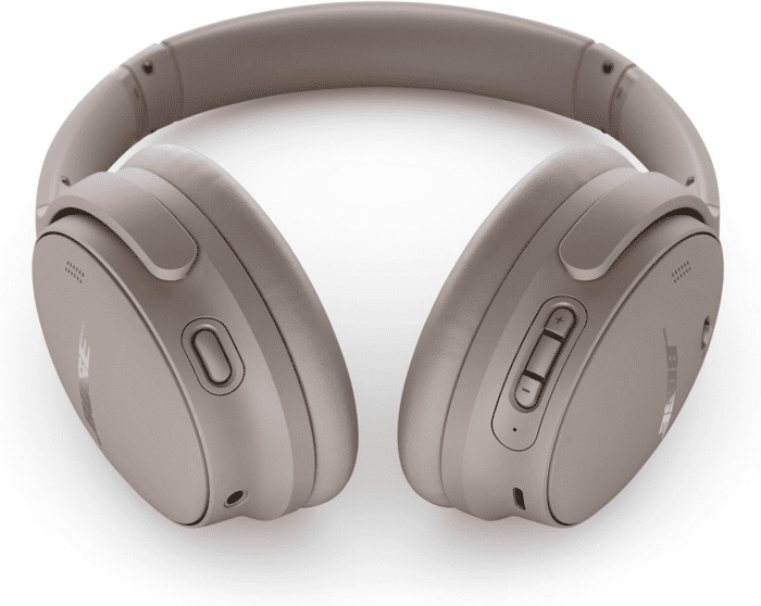 Quietcomfort Wireless Noise Cancelling Headphones, Bluetooth over Ear Headphones with up to 24 Hours of Battery Life, Sandstone - Image 4