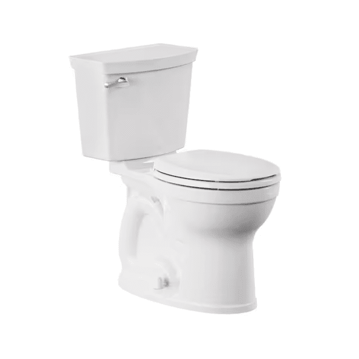 Champion White round Chair Height Soft Close 2-Piece Toilet 12-In Rough-In 1.6 GPF - Image 4