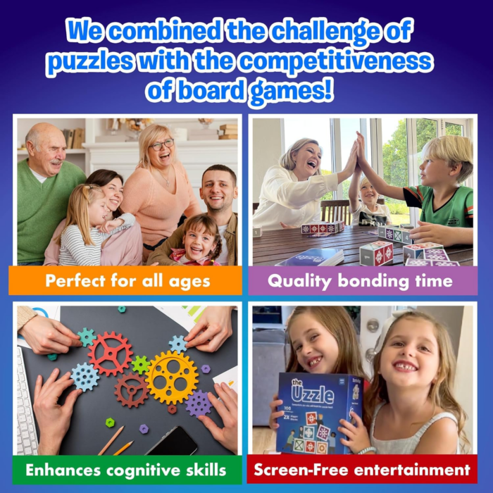 3.0 Board Game, Family Board Games for Children & Adults, Block Puzzle Games for Ages 4+ - Image 2