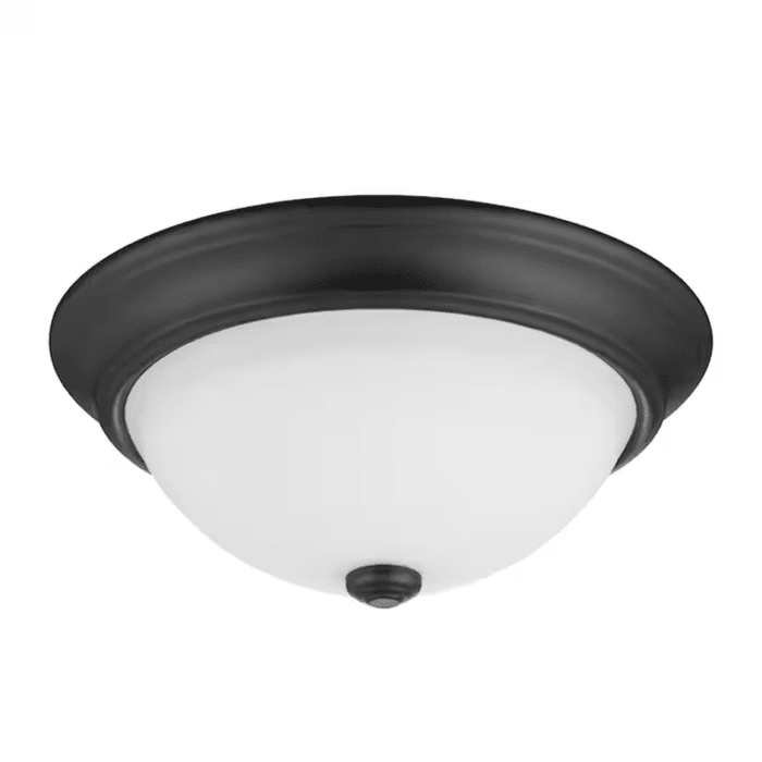 2-Light 13-In Matte Bronze Led, Flush Mount Light - Image 11