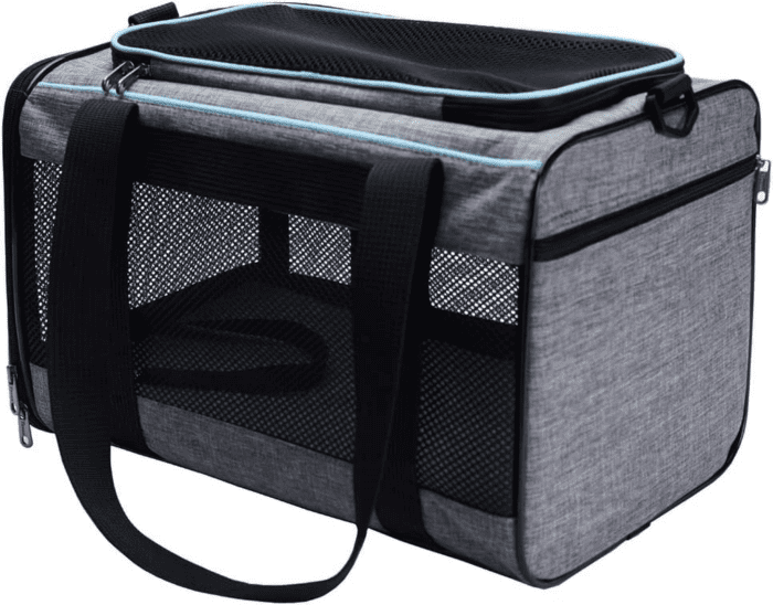 17.5X11X11 Inches Cat, Dog Carrier for Pets up to 16 Lbs, Soft-Sided Cat Bag Animal Carriers Travel Puppy Carry as a Toy of Fabric Pet Home - Image 2