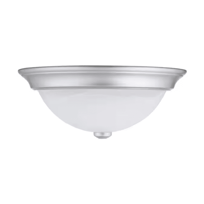 2-Light 13-In Brushed Nickel Led, Flush Mount Light - Image 11