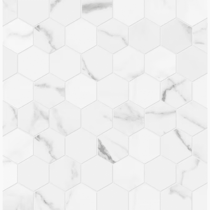 Statuario 12-In X 24-In Polished Porcelain Marble Look Floor and Wall Tile (1.93-Sq. Ft/ Piece) - Image 15