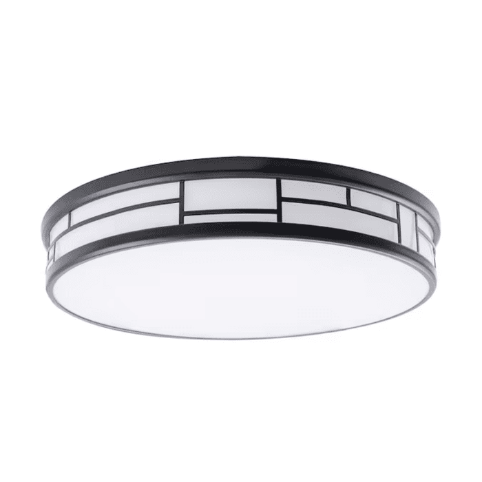 Daphne 1-Light 5.45-In Matte Black LED Flush Mount Light ENERGY STAR - Image 2