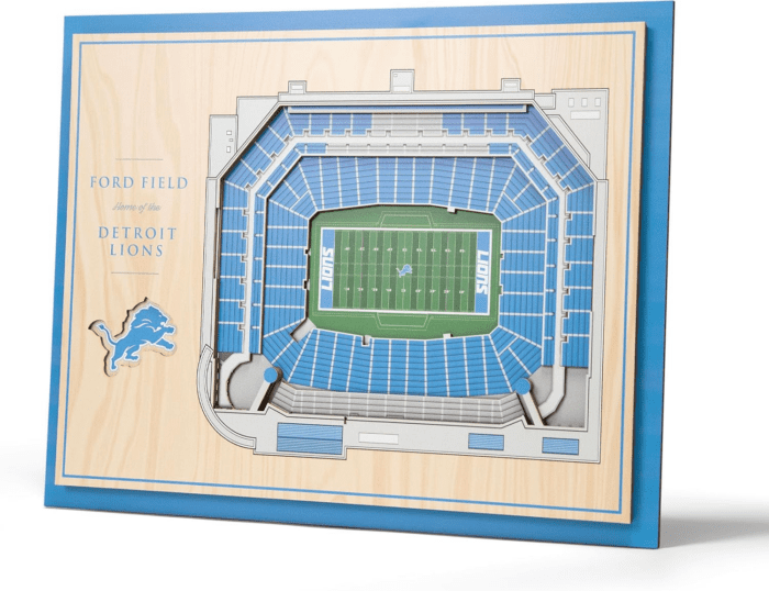 NFL 5-Layer Stadiumview Wall Art