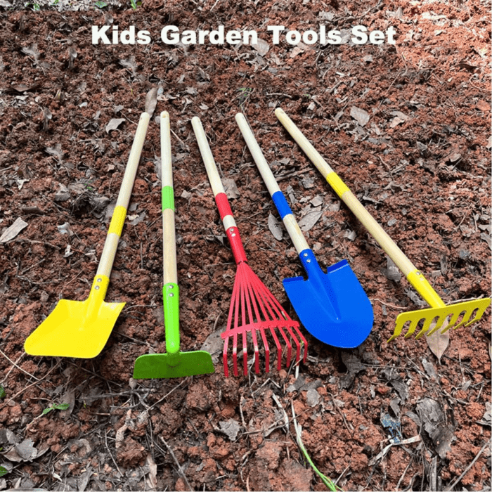 Mini Garden Tools- Kids Gardening & Lawn Care Hand Tools/Small Patio, Lawn & Garden Tools Set (Hoe) - Image 4