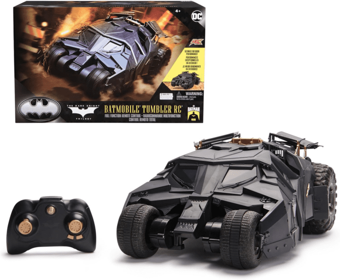 Batman, Official Batmobile Tumbler RC, 1:15 Scale, 85Th Anniversary Dark Knight Trilogy Special Edition Collectible Kids Toys for Boys Ages 4+