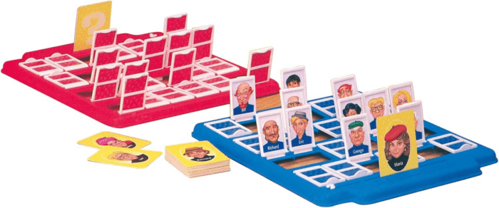 Guess Who? Board Game with Classic Characters by  Games USA, Classic Children'S Mystery Board Game of Deduction for 2 Players, Ages 6+ (1191) - Image 4