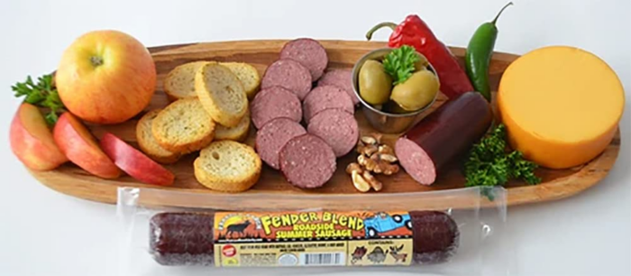 Game Meat Summer Sausage Variety Pack of 5 Elk, Buffalo Wild Boar, & Fender Blend (Rabbit, Alligator, Venison, Elk, Buffalo) Exotic Meat Summer Sausage Pack, Gluten-Free - Image 2