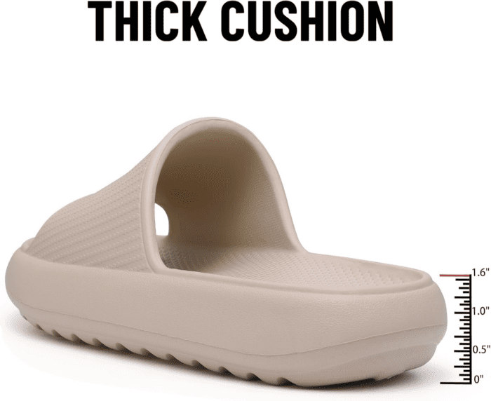 Cloud Slide Sandals for Women Men Ultra Comfort Recovery Pillow Slippers Soft Summer Beach Shoes with Low Arch Support - Image 6