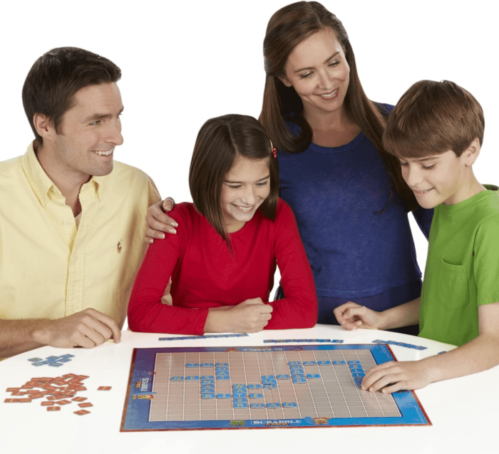 Scrabble Junior Board Game | 2-4 Players | Family Educational Word Games for Kids | Back to School Gifts for Classroom | Ages 5+ - Image 9