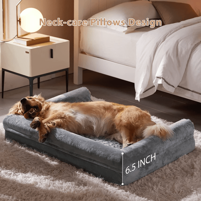 Dog Beds for Large Dogs, Orthopedic Dog Bed for Medium Large Dogs,Big Waterproof Couch Dog Pet Bed with Removable Washable Cover - Image 2