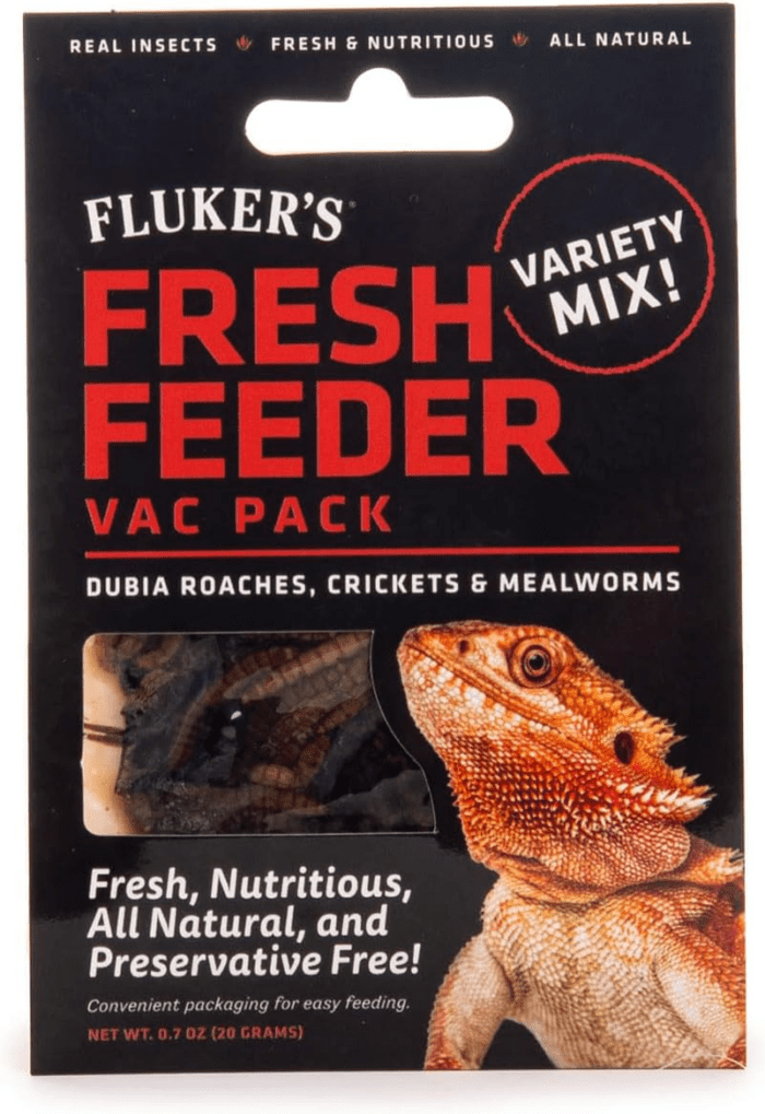 Fresh Feeder Vac Pack Variety Mix, All Natural and Preservative Free, Great for Insect Eating Reptiles, Birds, Tropical Fish or Small Animals, 0.7 Oz