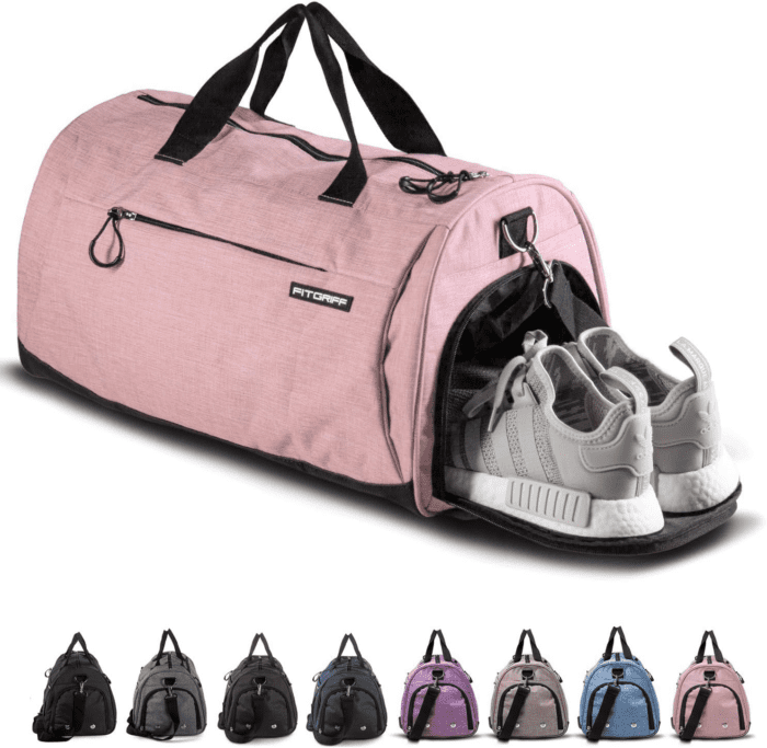 ® Gym Bag for Men & Women with Shoe & Wet Compartment - Duffle Bag for Travel, Sports, Fitness & Workout