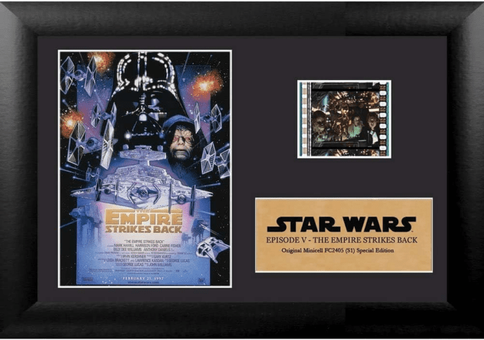 Star Wars Episode V - the Empire Strikes Back - Officially Licensed Collectible 7” X 5” Minicell Desktop Presentation USFC2405